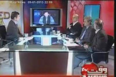Tonight With Moeed Pirzada (Doctor Tahir Ul Qadri Challenge:How Far Things Have Reached?) 09 January 2013